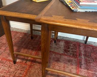 Set of two, MCM, Lane furniture nesting tables