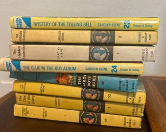 Nancy Drew, Hardy boys Vintage Books
