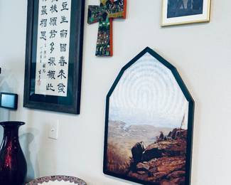 Original oil on panel Ken Dixon