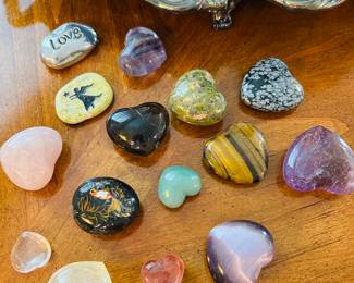 Crystals rocks in every shape, size and color
