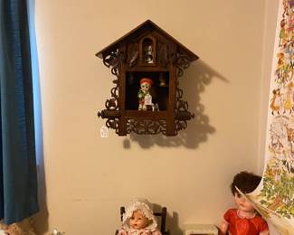 Old Cuckoo Clock made into shelf