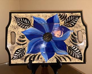 Hand Painted Mexican Tray!
