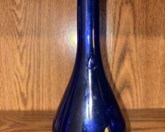 Cobalt Blue Acqua della Madonna Bottle!