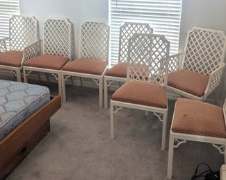 7 Lattice Chairs