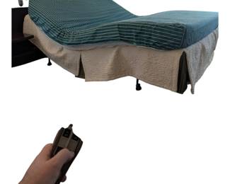 Power Adjustable Bed and Massager w Mattress