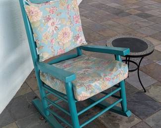 Rocking Chair and Table Set