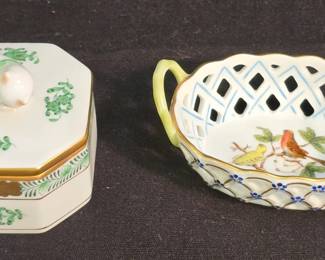 Porcelain by Herend Hungary