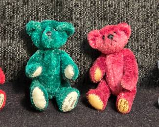vintage Little Gem articulated mini-bears