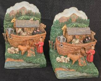 Noah's Ark bookends