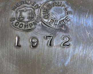 The official stamp of the Meriden Britannia Company