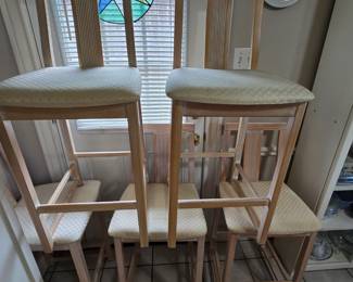 Armen Living set of 5 vintage barstools