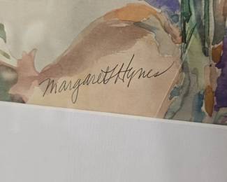 original watercolor by Margaret Hynes