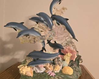 Lenox dolphin sculpture