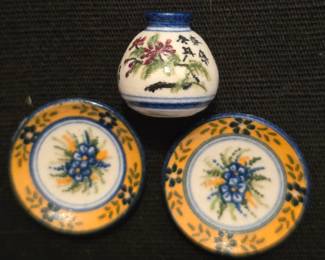 CJ (Jim) Clark miniature pottery