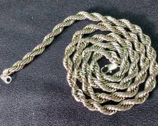 Silver Tone Necklaces, Various Styles