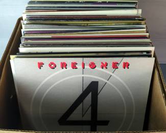 Vinyl Records Including Foreigner, Rolling Stones, Led Zeppelin and more