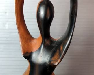 Home Decor Including Sculpture, Agate Bookends, Incense Burner, and Rotary Phone