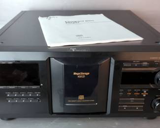 Sony CDP-CX455 Mega Storage 400 CD Player
