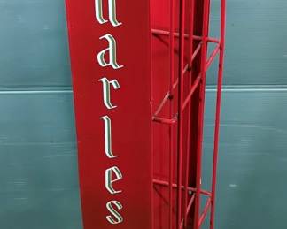 Charles Krug Wine Rack Display