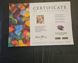 Certificate of Authenticity