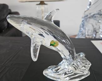 Whale with stamp