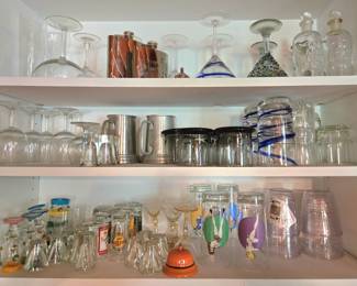 TONS OF VINTAGE BARWARE