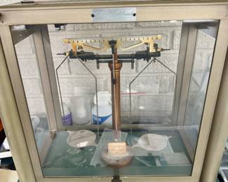 Vintage apothecary scale