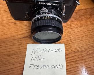 Nikkormat Nikon Camera FT 25151620