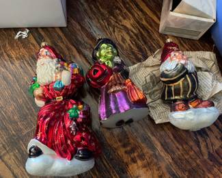 Christopher Radko ornaments - at least 20 available