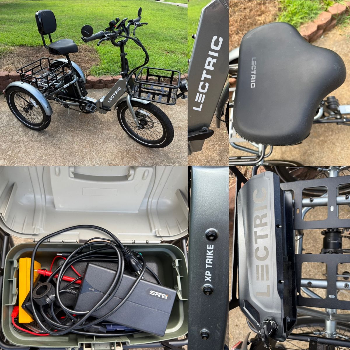 ELECTRIC DbL SEATER BIKE, almost New
XP Trike Lectric