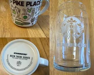 Starbucks Pikes Place Been There Series Coffee Mug
Glass Starbucks Jar