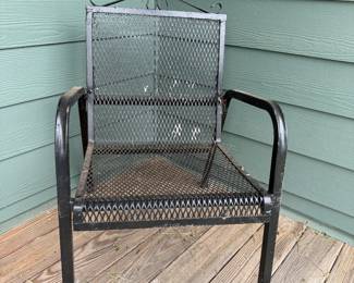 Wrought Iron Arm Chair
