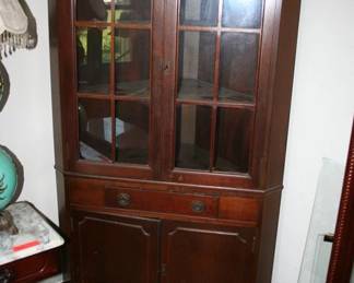 Vintage Corner Cupboard Counts