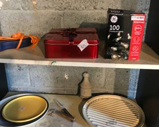 Items Located In The Garage