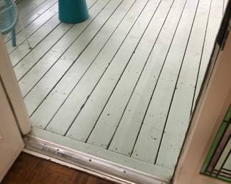 Entry Into The Screened In Back Patio