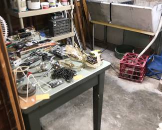 Items Located In The Basement Laundry Room