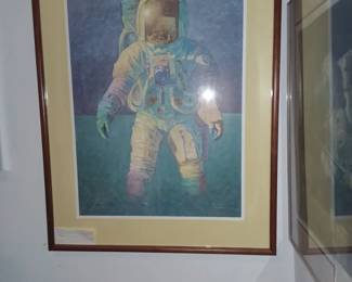 Alan Bean litho