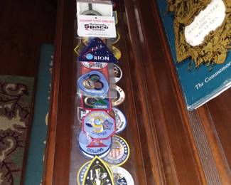 Vintage NASA souvenir patches 