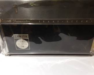 1960s Zenith AM/FM radio with all documents! Very clean! 