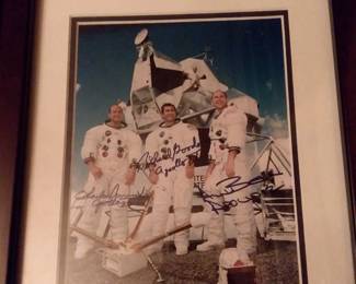 Apollo 12 signed