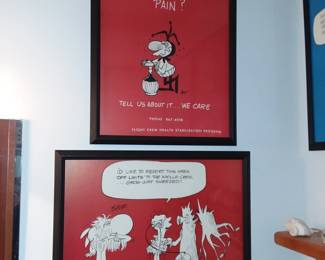 BC Comic Health Stabilization Posters by Johnny Hart   (1 & 2 of 11)