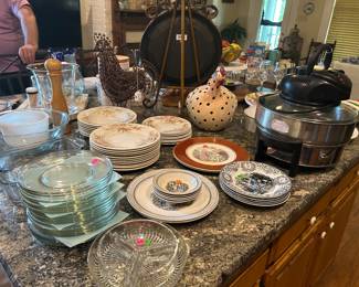 Countertop convection oven, kitchenware