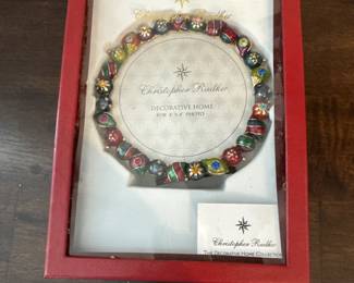 Christopher Radko picture frame