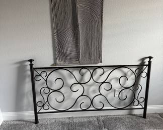 Metal Backboard frame for queen size bed