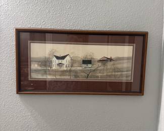 13.5” x 26” farmstead art