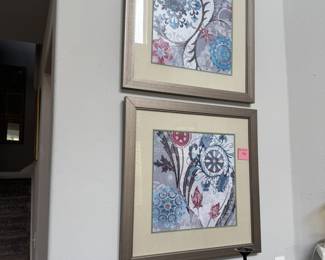 31.5” square decorative wall art