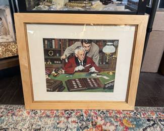 Norman Rockwell collectors print