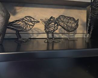 Wire birds