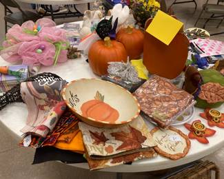 Easter and fall seasonal items