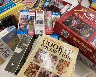 books and puzzles